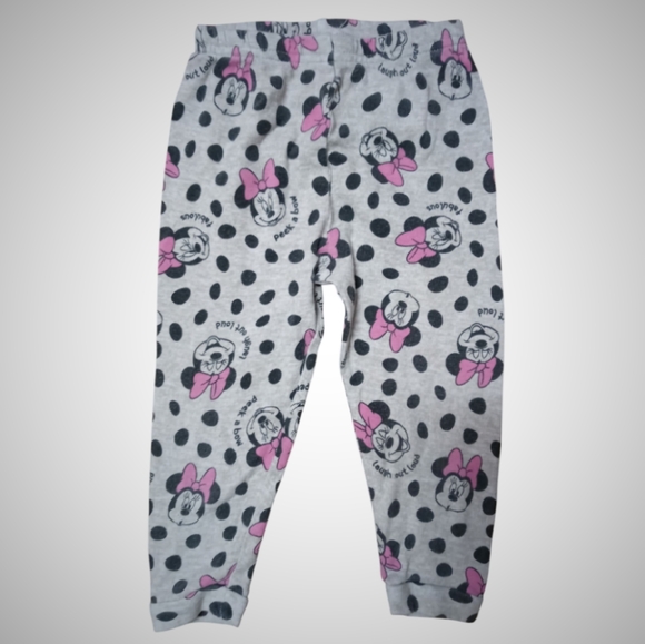 M8) Disney Minnie Mouse Toddler Girls Pajama Pants | Size 2T - Picture 1 of 4